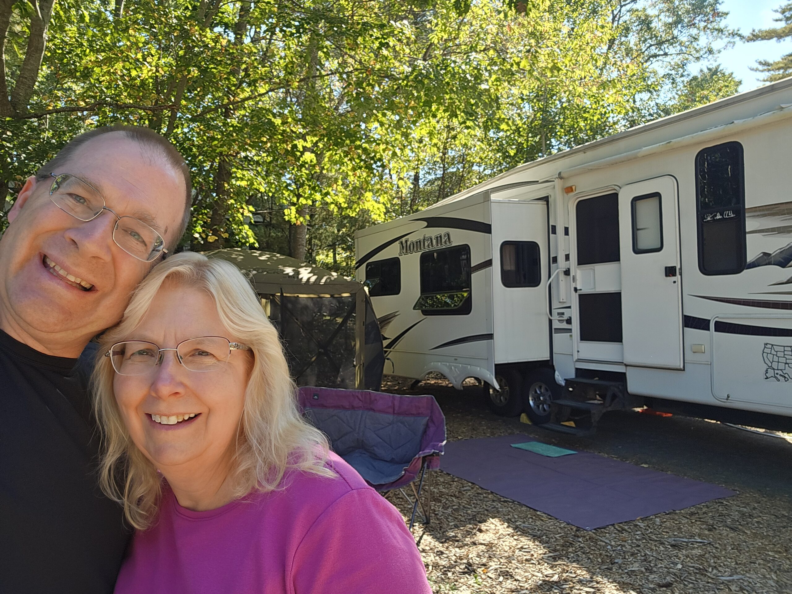 Wendy and George Camping